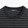 Pull en maille à manches longues rayé Pull en maille à manches longues rayé