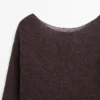 Pull en maille mélangée alpaga et laine Pull en maille mélangée alpaga et laine