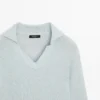 Pull en maille mélangée d’alpaga Pull en maille mélangée d’alpaga