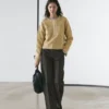 Pull en maille mélangée de laine Pull en maille mélangée de laine