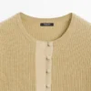 Pull en maille mélangée de laine Pull en maille mélangée de laine