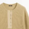 Pull en maille mélangée de laine Pull en maille mélangée de laine