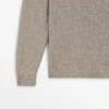Pull en maille moulina de coton et lin Pull en maille moulina de coton et lin