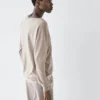 Pull en maille oversize à col en V Pull en maille oversize à col en V