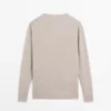 Pull en maille oversize à col en V Pull en maille oversize à col en V