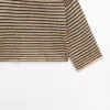 Pull en maille rayée 100 % coton Pull en maille rayée 100 % coton