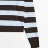 Pull en maille rayée de coton Pull en maille rayée de coton