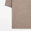 Pull en maille torsadée en mélange de coton