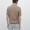 Pull en maille torsadée en mélange de coton