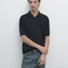 Pull en tricot de coton mélangé