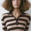 Pull en tricot de coton mélangé Pull en tricot de coton mélangé