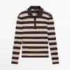 Pull en tricot de coton mélangé Pull en tricot de coton mélangé