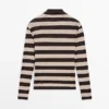 Pull en tricot de coton mélangé Pull en tricot de coton mélangé