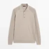 Pull en tricot de coton mélangé Pull en tricot de coton mélangé