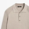Pull en tricot de coton mélangé Pull en tricot de coton mélangé