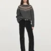 Pull en tricot jacquard de laine Pull en tricot jacquard de laine