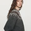 Pull en tricot jacquard de laine Pull en tricot jacquard de laine