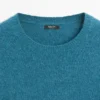 Pull à manches courtes en maille mélangée d&rsquo;alpaga