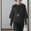 Pull à manches raglan en tricot d’alpaga et de laine mélangés Pull à manches raglan en tricot d’alpaga et de laine mélangés