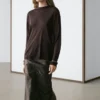 Pull oversize en maille mélangée laine Pull oversize en maille mélangée laine