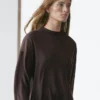 Pull oversize en maille mélangée laine Pull oversize en maille mélangée laine