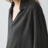 Pull oversize en maille mélangée soie et laine Pull oversize en maille mélangée soie et laine