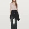 Pull polo en tricot de laine Pull polo en tricot de laine