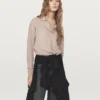 Pull polo en tricot de laine Pull polo en tricot de laine
