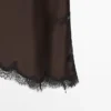 Robe caraco avec détails en dentelle Robe caraco avec détails en dentelle