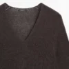 Robe en maille de coton mélangé contrastée Robe en maille de coton mélangé contrastée