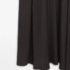 Robe en maille de coton mélangé contrastée Robe en maille de coton mélangé contrastée