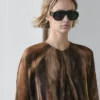 Robe fluide à imprimé animalier Robe fluide à imprimé animalier