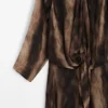 Robe fluide à imprimé animalier Robe fluide à imprimé animalier