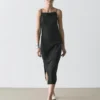Robe mi-longue 100 % lin Robe mi-longue 100 % lin