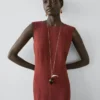 Robe mi-longue 100 % lin Robe mi-longue 100 % lin