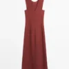Robe mi-longue 100 % lin Robe mi-longue 100 % lin