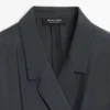Robe mi-longue avec détail drapé Robe mi-longue avec détail drapé