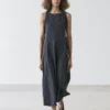 Robe mi-longue fluide avec boucles Robe mi-longue fluide avec boucles