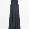 Robe mi-longue fluide avec boucles Robe mi-longue fluide avec boucles