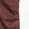 Robe midi en lin mélangé extensible à bretelles