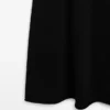 Robe midi en tricot contrasté 100 % coton Robe midi en tricot contrasté 100 % coton