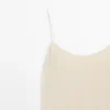 Robe midi fluide avec détails plissés