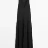 Robe midi plissée fluide Robe midi plissée fluide