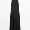 Robe midi plissée fluide Robe midi plissée fluide