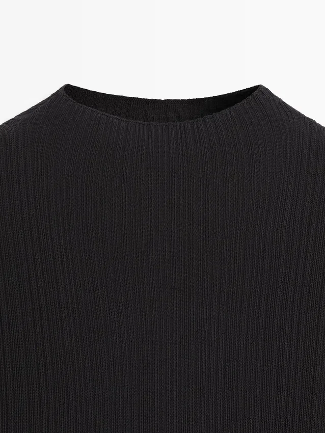 Robe midi plissée à volants Robe midi plissée à volants