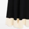 Robe midi plissée à volants Robe midi plissée à volants