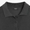 Robe polo en maille contrastée Robe polo en maille contrastée