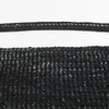 Sac à bandoulière en cuir tressé de taille moyenne Sac à bandoulière en cuir tressé de taille moyenne