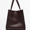Sac cabas Md Icon en cuir nappa de taille moyenne
