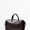 Sac de voyage en cuir nappa Sac de voyage en cuir nappa